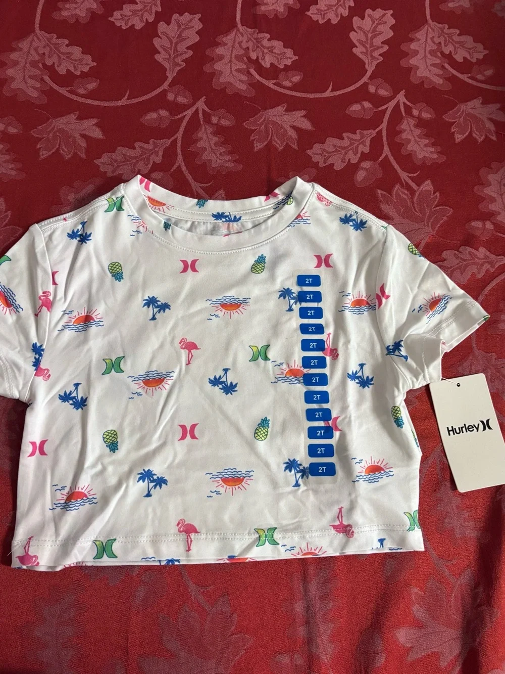 Hurley 3 piece shirt and short set